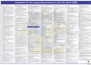 labour law posters south africa, workplace rights signage, employment ...