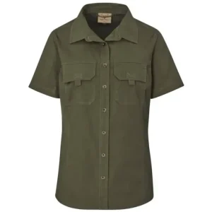Ladies Short Sleeve Mawenzi Twill Shirt