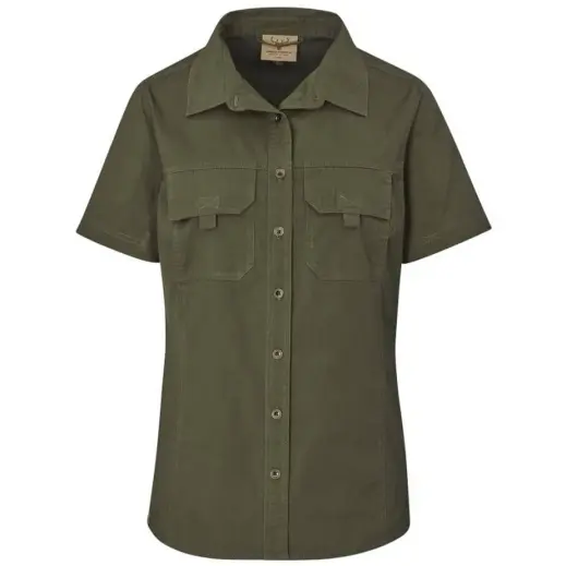 Ladies Short Sleeve Mawenzi Twill Shirt