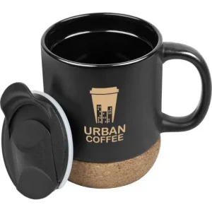 Serendipio Sienna Cork & Ceramic Coffee Mug