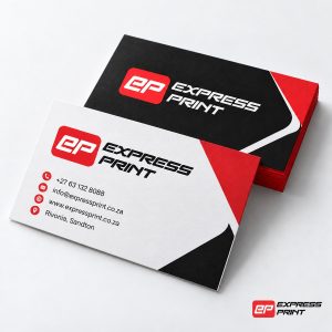 Business Card Design (Flat)