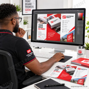Designer At Screen – Express Print Sandton