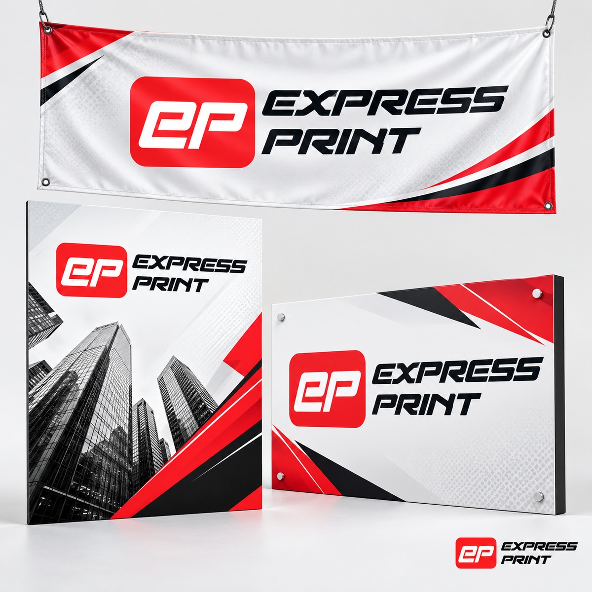 Poster, Banner & Signage Board Design