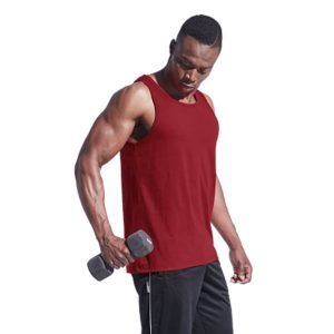 160g Mens Vest branded by Express Print