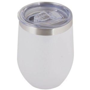 340ml Rainbow Glitter Wine/Coffee Tumbler branded by Express Print