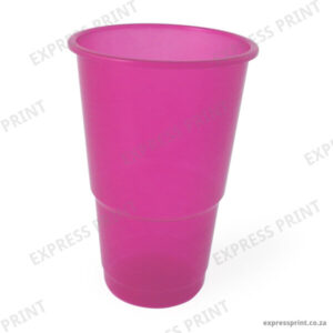 Plastic Cup – Pink