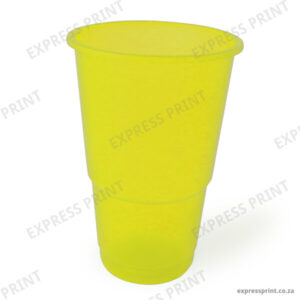 Plastic Cup – Yellow