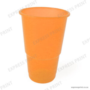 Plastic Cup – Orange