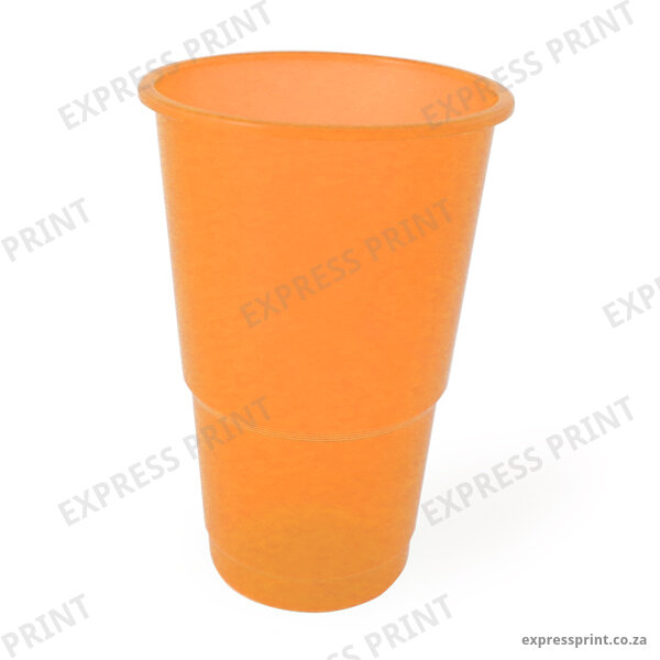 Plastic Cup – Orange
