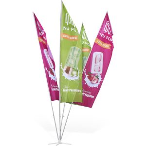 Champion 4-Flag Fountain - 6m printed by Express Print
