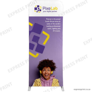Double Sided Fabric Tube System Display - 2m x 0.8m printed by Express Print