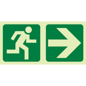 E1 – Running Man + Arrow Right