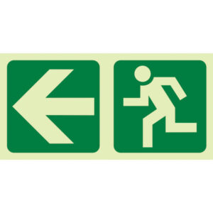 E2 – Arrow Left + Running Man