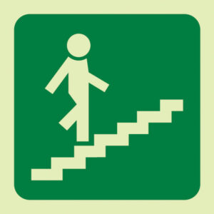 E8 – Running Man On Stairs Going Up and Right