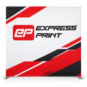 Legend Straight Banner Wall - 2.25m x 2.25m