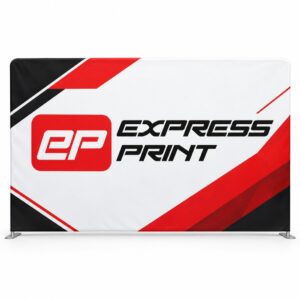 Legend Straight Banner Wall - 3.7m x 2.25m