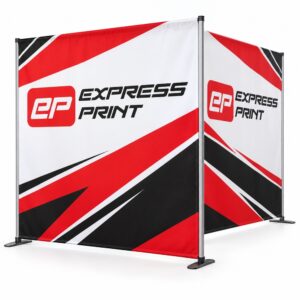 Legend Double-Sided Straight Banner Wall - 2.25m x 2.25m