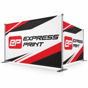Legend Double-Sided Straight Banner Wall - 3.7m x 2.25m