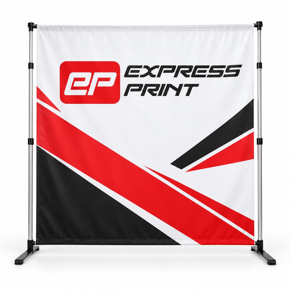 Adjustable Banner Stand Eco 1.6m x 2m (Excludes Hardware)