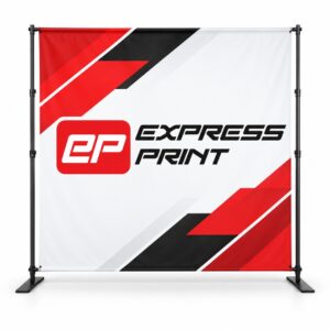 Adjustable Banner Stand Eco - 2.4m x 2.4m