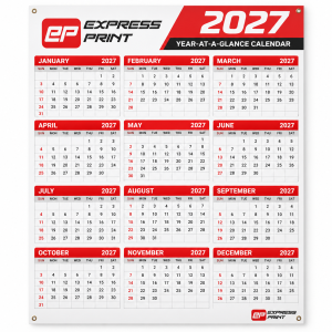 50 A3 Calendars Full colour on 200gsm paper