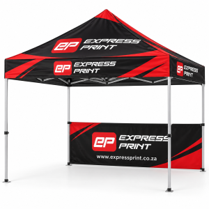 Branded Gazebo Half Walls