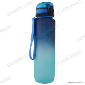 Gradient 1 Litre Water Bottle branded by Express Print