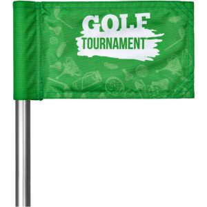 Hoppla Putting Green Flag printed by Express Print