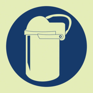 MV10 – Face Protection Must Be Worn