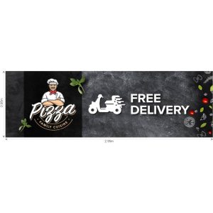 Replacement Skin Ovation A-Frame Fabric Banner - 3m x 1m printed by Express Print