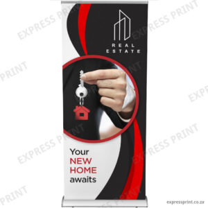 Ovation Layflat Pull Up Banner - 0.85m x 2m printed by Express Print