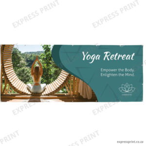 PVC Banner - 3m x 1.2m printed by Express Print