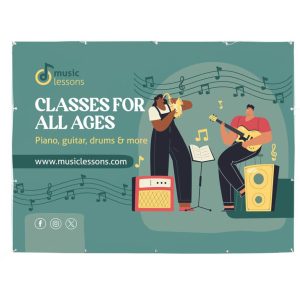 PVC Banner - 2m x 1.5m printed by Express Print