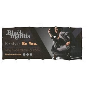 Sublimated Airtex Fabric Fence Banner - 3m x 1.2m printed by Express Print
