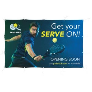 Sublimated Display Fabric Banner - 2.45m x 1.5m printed by Express Print