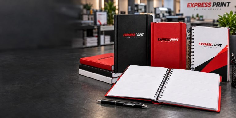 Branded printed notebooks and diaries