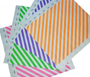 Custom Tyvek – striped