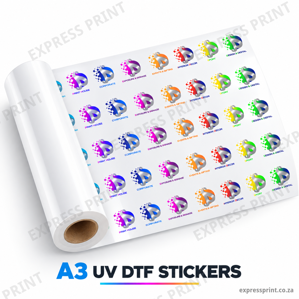 UV DTF Stickers – A4, A3, A2 & A1 - Image 2