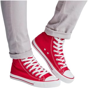 Unisex Retro High Top Canvas Sneaker branded by Express Print