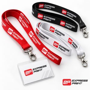 Branded printed lanyards