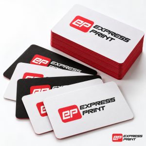 Printed business cards