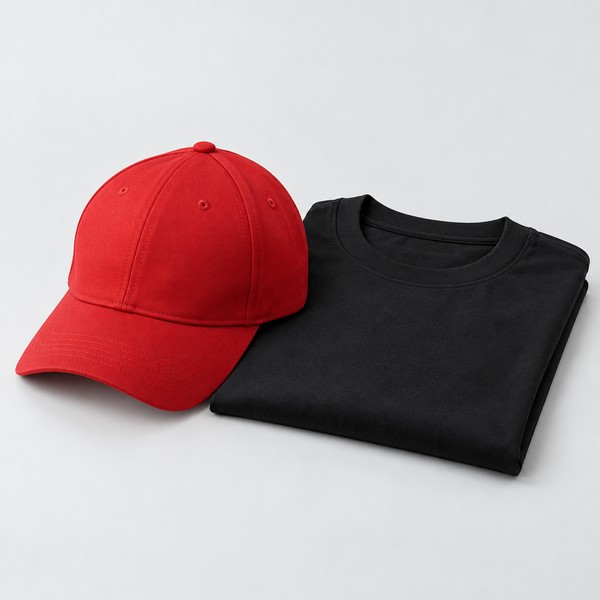 Caps & apparel
