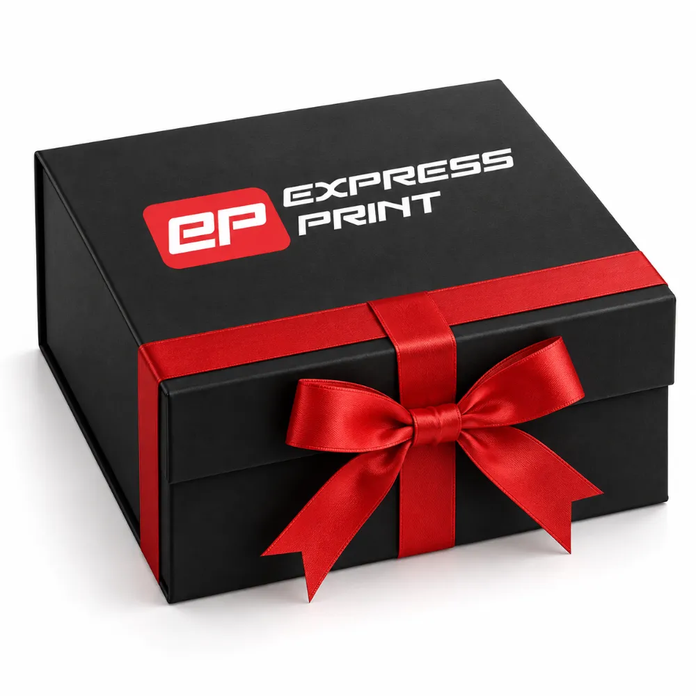 Express Print magnetic gift box printed with your branding