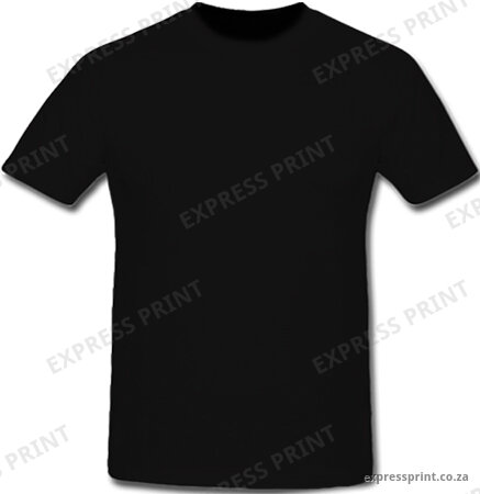 Adults ±180g Super Cotton T-Shirts - Black Cot±180g