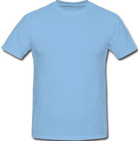Adults ±180g Super Cotton T-Shirts - Sky Cot±180g