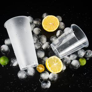 reusable pp beer cup clear or frosted 500ml or 700ml 1