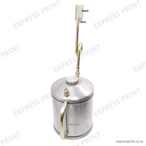 Stainless steel drip torch