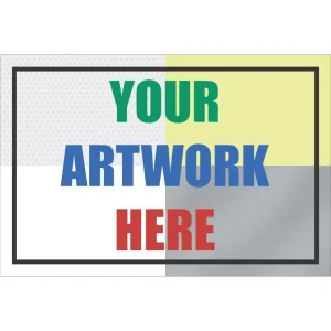 Custom Rectangle Shaped Sign