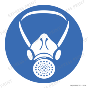 MV2 - SABS Respiratory protection safety sign