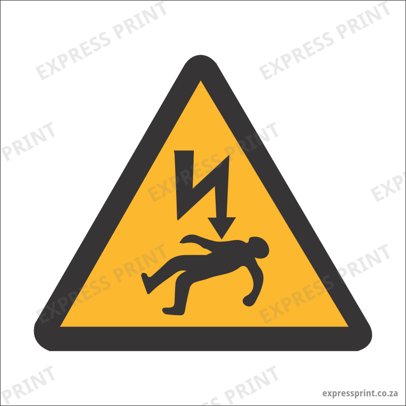 WW42 - SABS High voltage danger safety sign